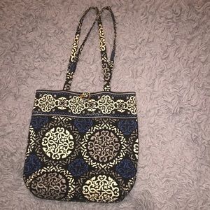 Vera Bradley Blue Colbalt Small iconic Tote